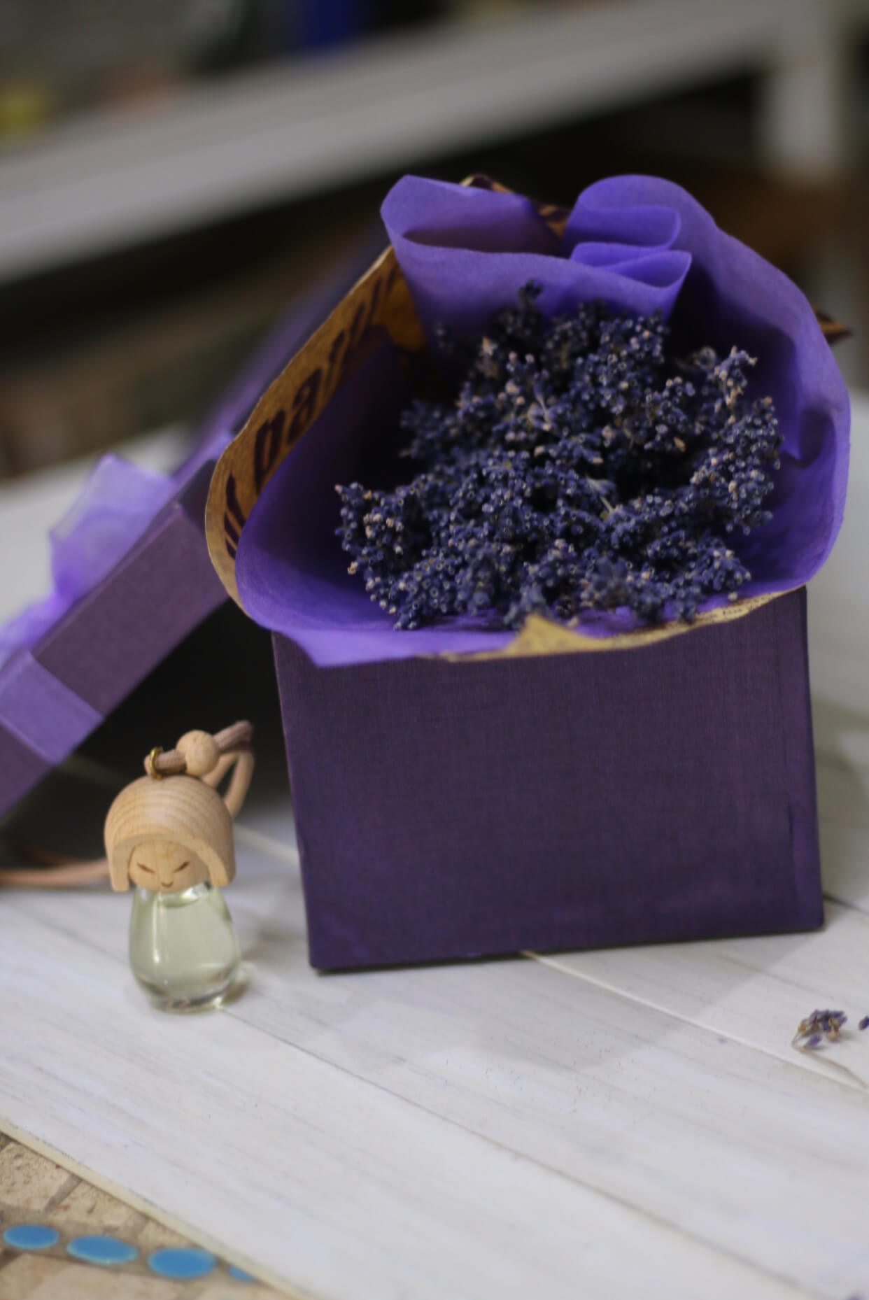 hoa lavender khô