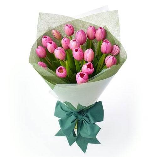 Hoa tulip cũng không hề kém cạnh vị trí của hoa hồng